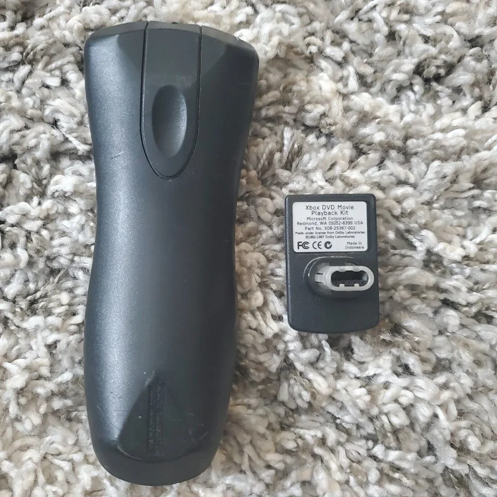 Original XBOX DVD Movie Playback Kit REMOTE OEM TESTED WORKING EUC